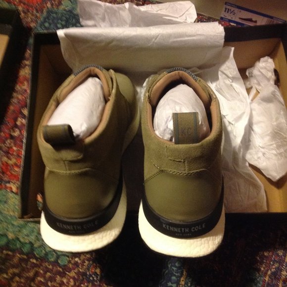 Kenneth Cole NY Men's Life Lite Demi Gray Suede Chukka Boots -11.5M - New in Box - Picture 3 of 11